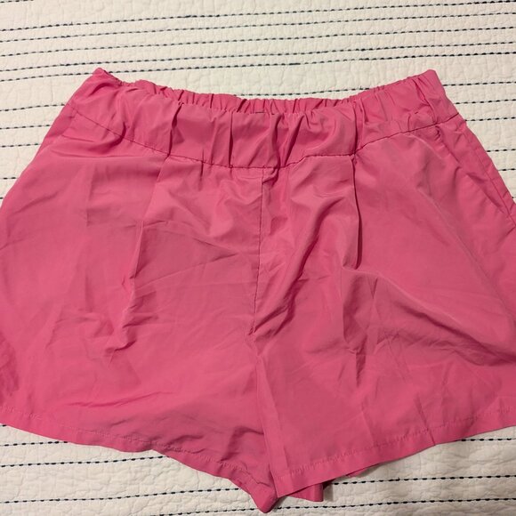 Express Hot Pink Shorts - L - NWOT - Picture 2 of 4